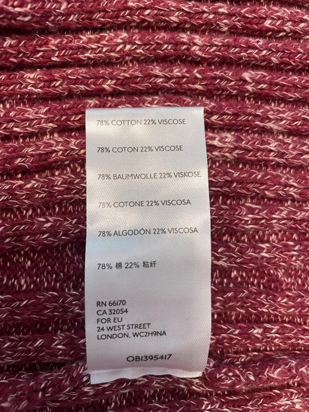 Free People rib knit